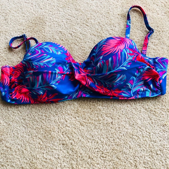 Hard to Find Large Bust Size Bright Bikini Top - Picture 2 of 5